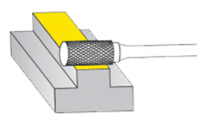 SINGLE Cut Cylindrical (SA) Solid Carbide Burrs - APT