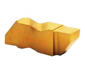 C6 RIGHT HAND TiN Coated Carbide Grooving & Profiling Inserts